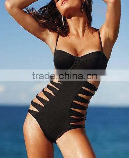 high quality ladies biniki/swimwear/swimsuit with fashion design