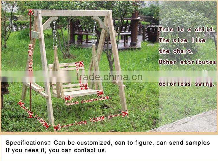 good quality outdoor garden wooden swing chair for garden park