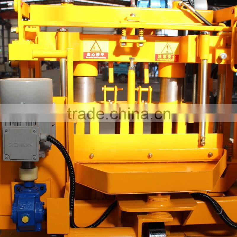 QT40-3A Movable Egg Laying price list of concrete block making machine