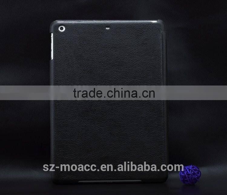 high quality stand tablet cover flip leather case for ipad 6