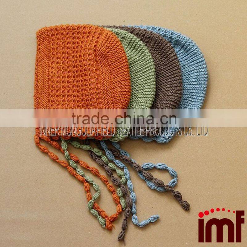 Cashmere Baby Hat with Line Free Crochet Patterns for Holiday Gifts