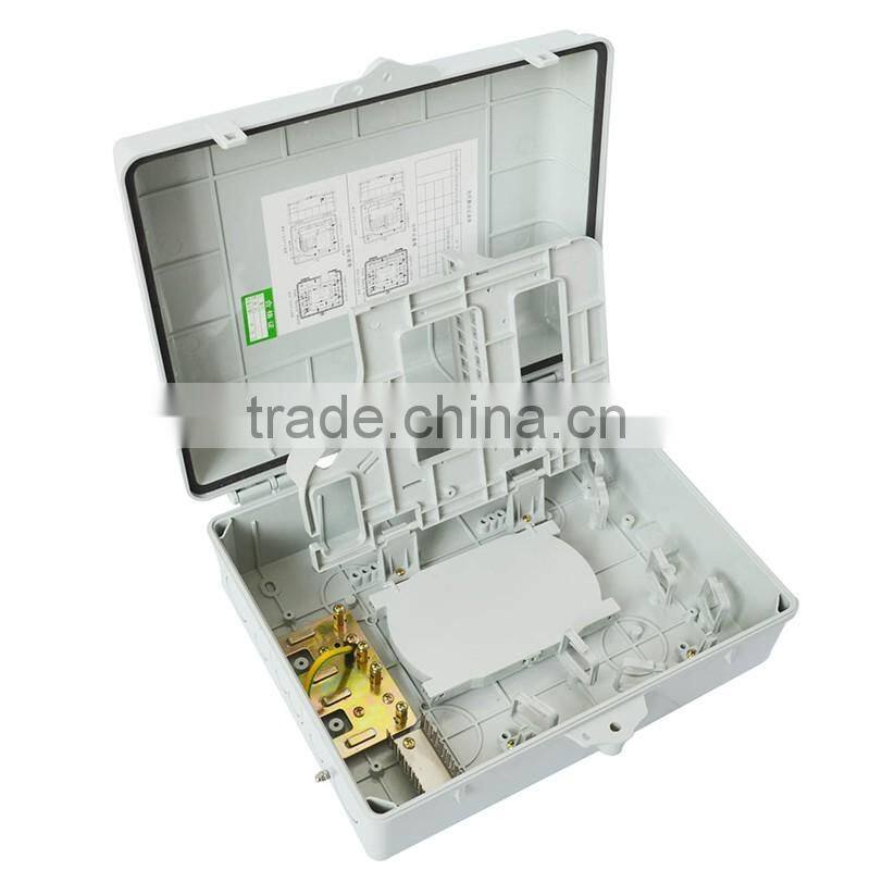 china supplier plastic ftth outdoor cable box plc splitter box