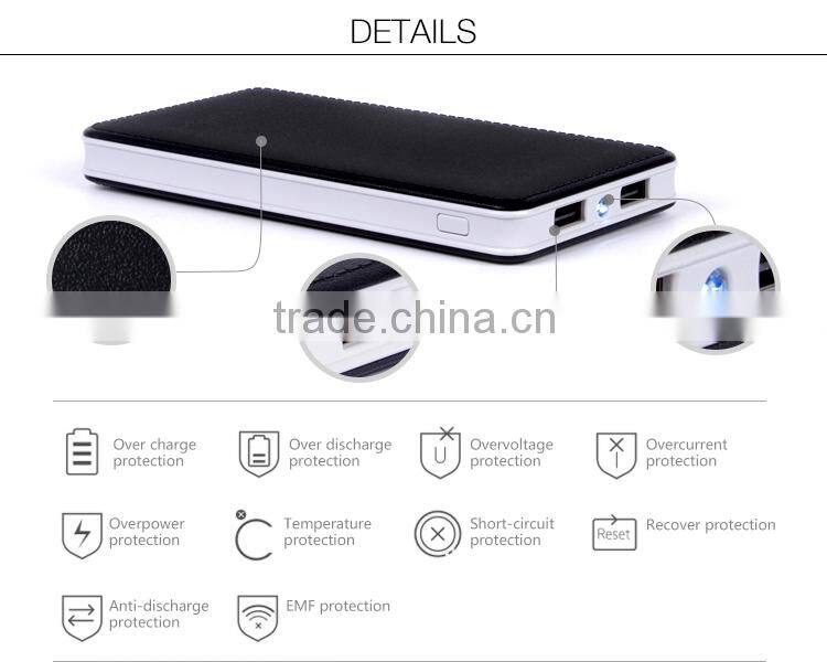 NEW arrival Ultra slim simple design 100000mah power bank charging fast