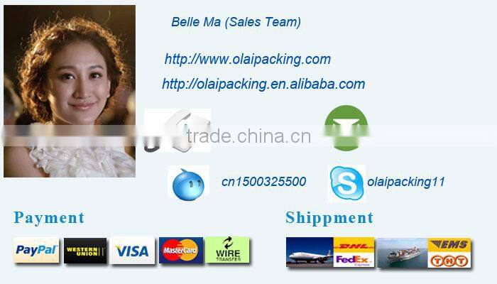 Fancy packaging cufflink box for gift with velvet lining