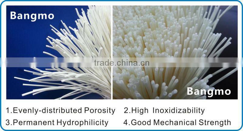 New PP PVDF uf filter / hollow fiber membrane UF250