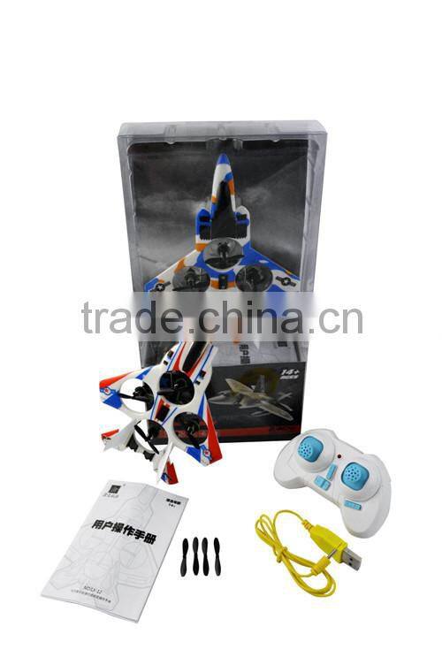 2015 New Toys CX-12 Mini Fighter jet 2.4G rc helicopter 6 Axis quad copter LED RC Quadcopter