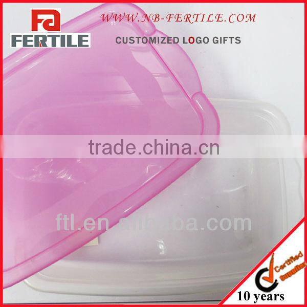 Transparent microwave safe crisper FDA pass