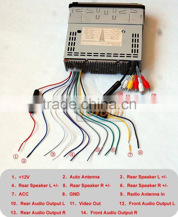 Factory Car Single Din DVD Player