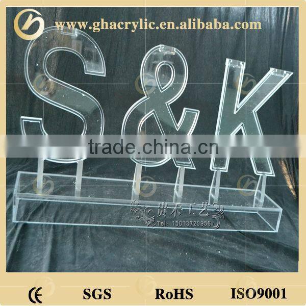 acrylic led sculptures with LED lights for company festive