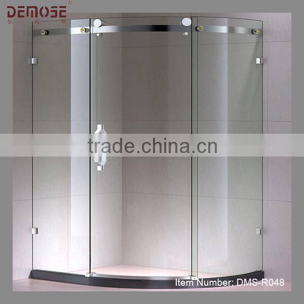 2014 Frameless Shower Enclosure bubble glass shower door