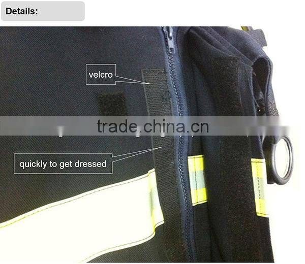 CE approval Aramid material Fire suit