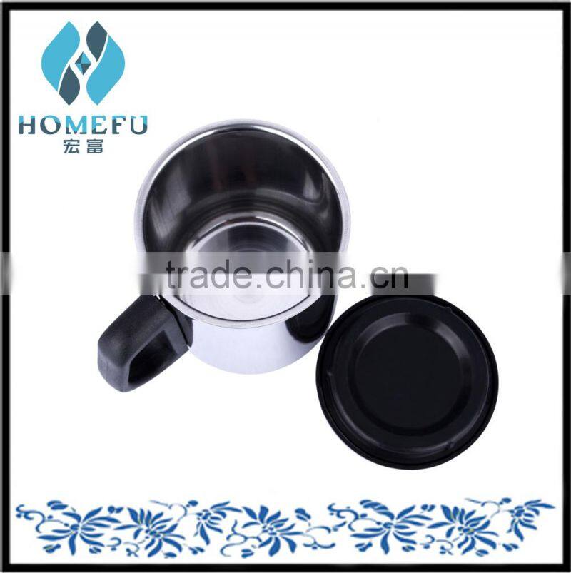 #410/201 SS double-layer creative stainless steel thermal cup/office mug