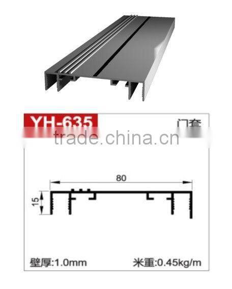 6000 series aluminium profile delicate sliding doors