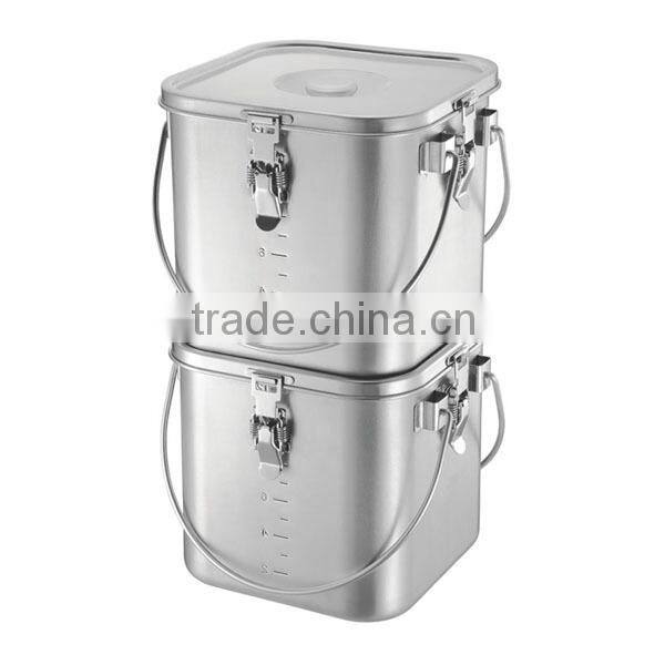 Stackable and reheatable food containers KOINU with measuring marks