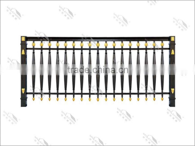 Aluminum garden fence