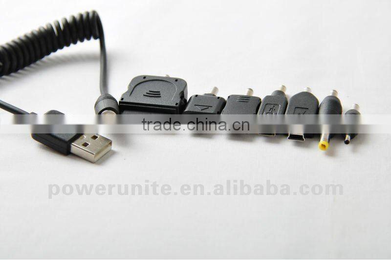 Dual USB port high brightness led hand lamps portable power bank for iphone