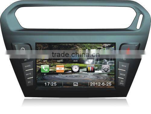 Car audio dvd 2DIN GPS For CITROEN ELYSEE