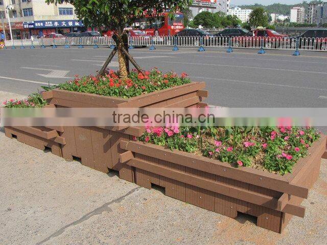 Factory directly outdoor WPC flower box
