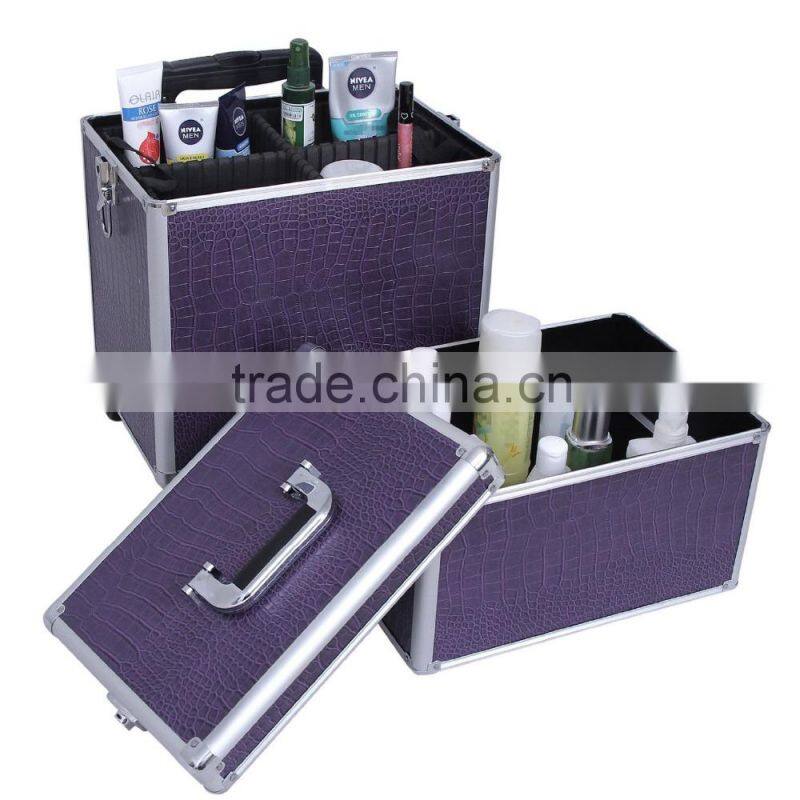 Trolley Cosmetic Case, pro Vanity Beauty Storage Suitcase