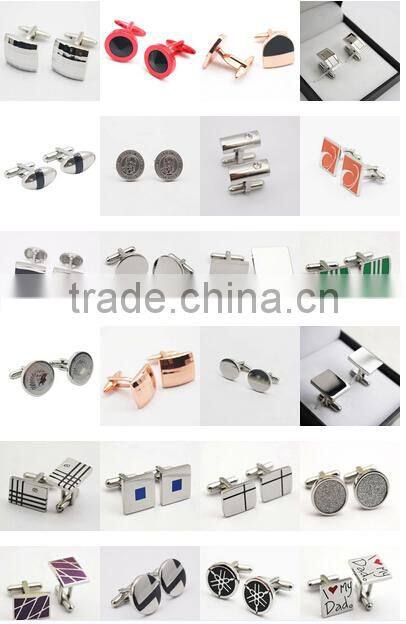 Cufflinks wholesale laser engraved stainless steel cufflink New design laser cufflink