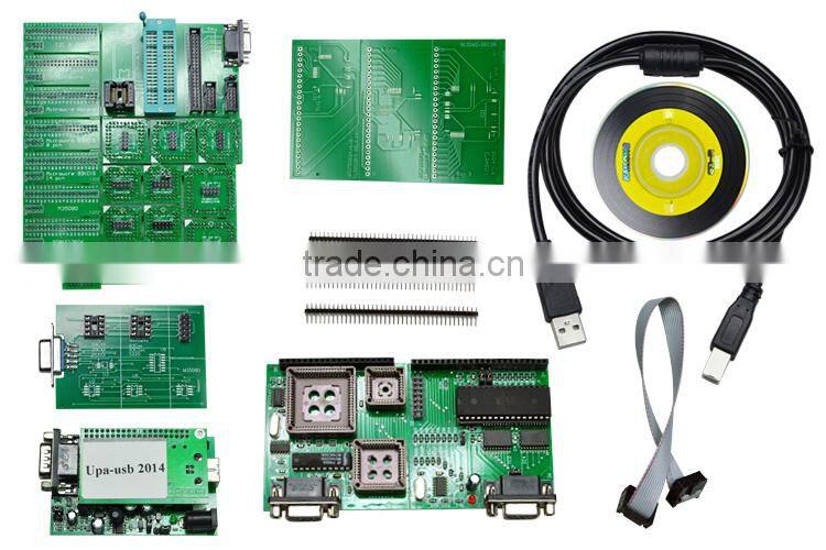 Free Shipping New Released Professional Upa Programmer Full Adapters UPA USB Programmer