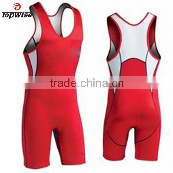 china supplier sports high quality wrestling singlet