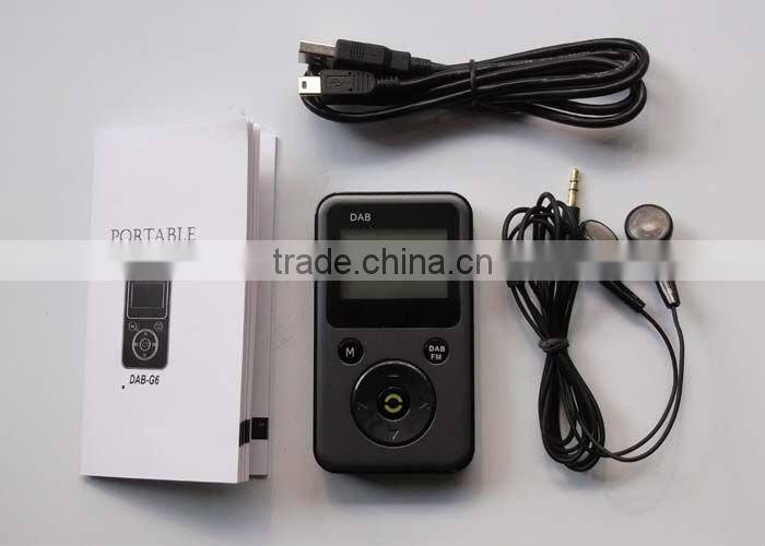 Portable DAB and DAB+ Digital Radio with MP3 Radio