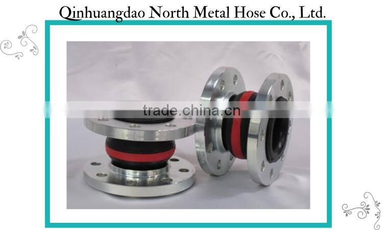 Double-sphere Spherical expansion joint, rubber compensator with two balls
