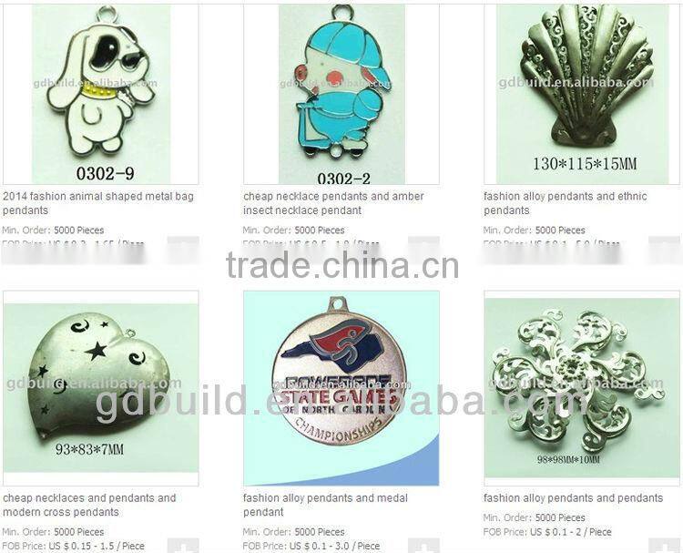 Designer pendant metal pendants charms