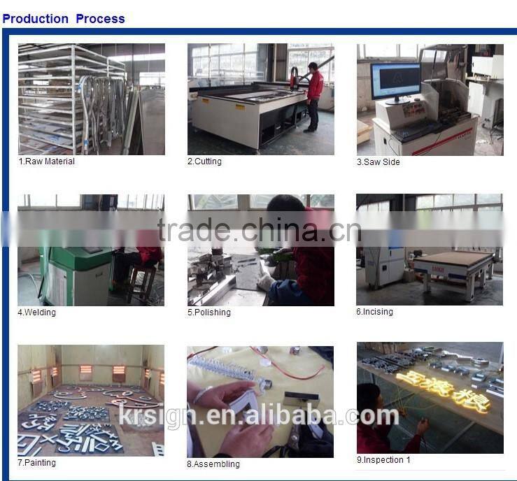 3d Sign Letters ,fluorescent sign letters