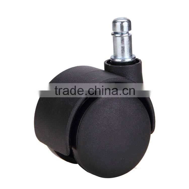 2016 china high-quality 50mm nylon black swivel pressure furniture caster