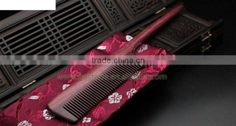 2016 New Hairdressing Makeup Comb Wood