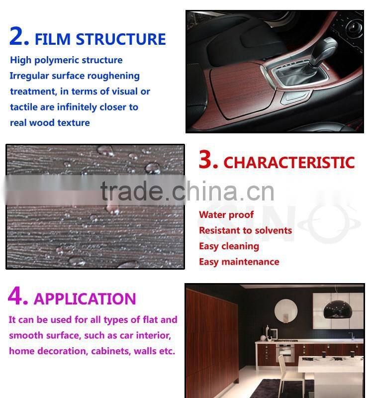 SINO W1390 Rich Pattern Cabinets Decoration Wood Effect Film