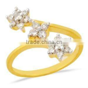 Gold Diamond Fashion Ring