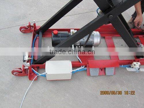 Electrical power hydraulic motorbike stands