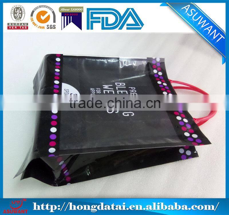 Festive Plastic Gift Bags /custom Gift Bags