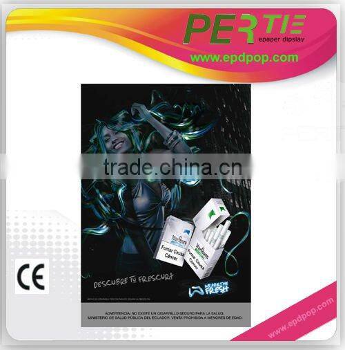 pylon sign e-paper display for exclusive counter and shlef e-paper advertisement
