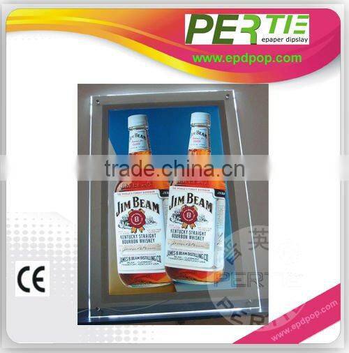 unipole billboard advertising player advertising display stand -pop standee or billboard aluminum poster frame