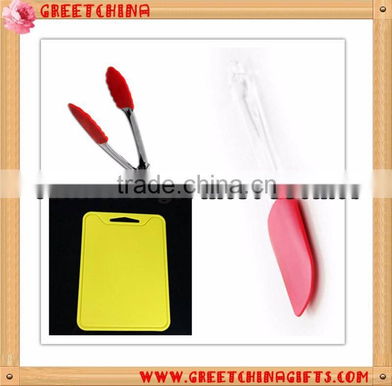 Custom LOGO Cook Tool Unibody Kitchen Mixing Brush Color Silicone Spatulas