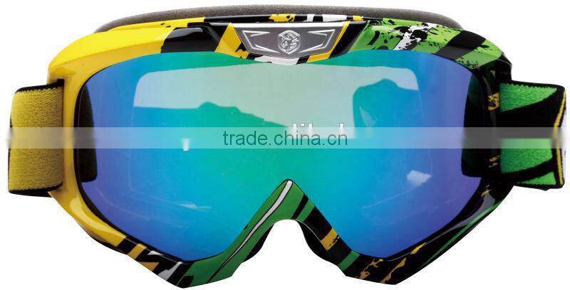 Motorcross Racing Goggles G06 Helmet Goggles REVO Lens Anti UV Off Road Competition