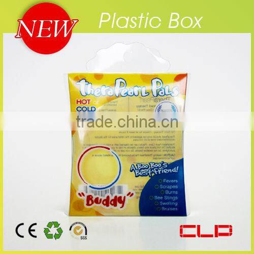 New made plastic clear packaging boxes custom logo