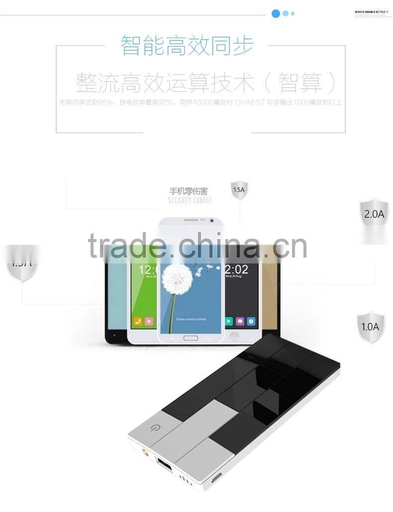 Ultrathin slim polymer battery portable power bank 4200mah from china Manufacturers