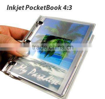 Festival Gift:Mini-color portable inkjet DIY pocket photo memory album 4:3 (DIY Album&Calendar)