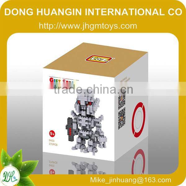 LOZ plastic cube building block