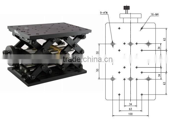 LSSS-120JS Manual Scissor cross lab jack