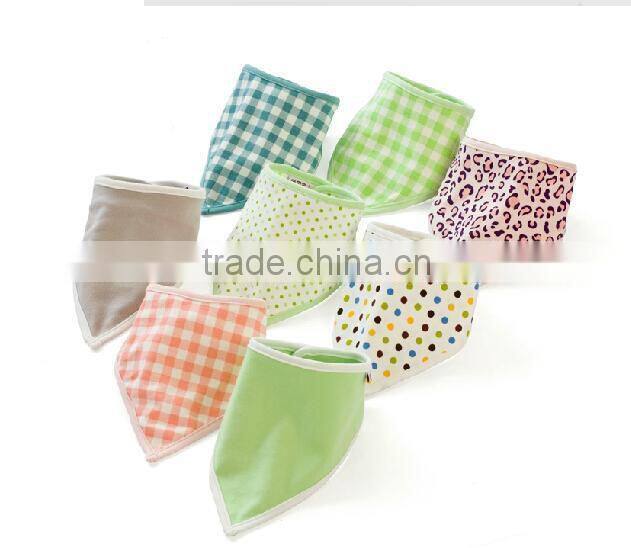 100% Cotton Bib Baby Bib Cleaning Lovely Dental Bib/pure colour bibs 100% cotton baby bib