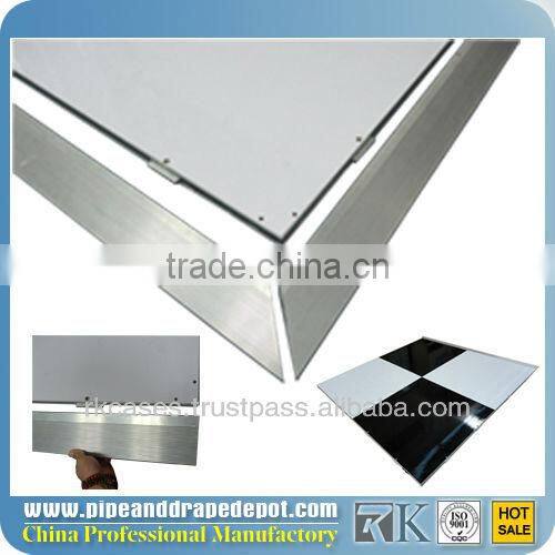 movable stage and dance floor aluminum edge for dance floor