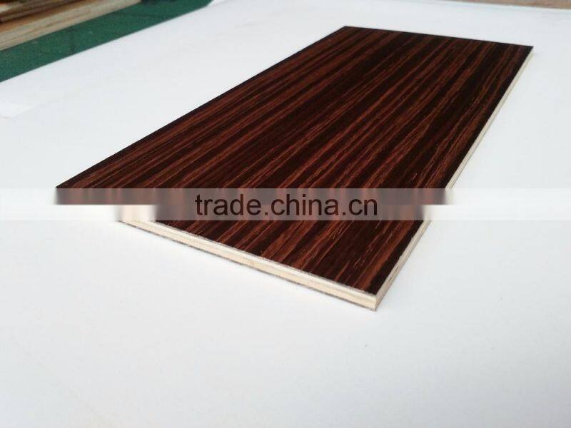 UV coated Fancy plywood (EV Ebony)