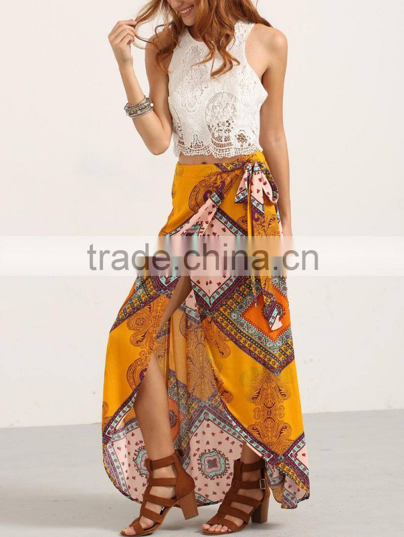 Muslim long skirt,Casual women skirt