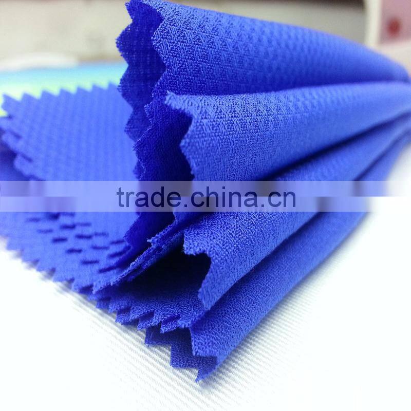 2015 xiangsheng jacquard weave royalblue viscose from bamboo